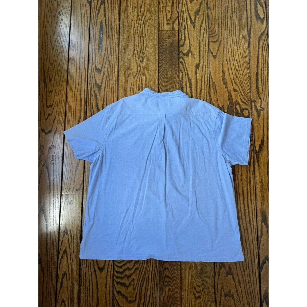 Ralph Lauren Knit Oxford Cotton Polo In Blue, Size 3XB